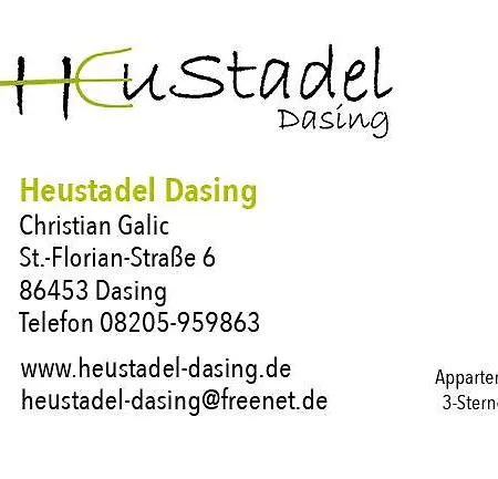 Apartment Heustadel Dasing